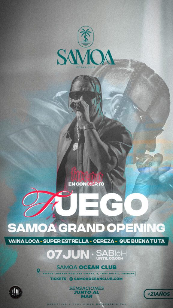 Diseño de flyer para beachclub