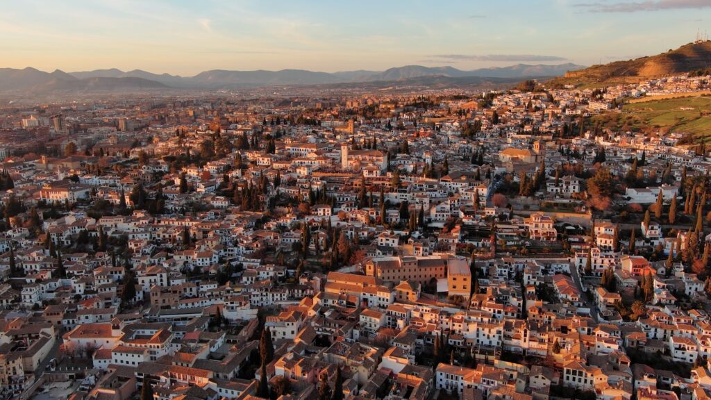 vista aerea de granada seo local